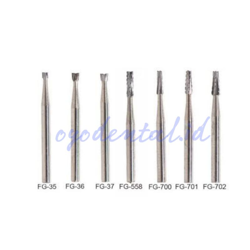 Jual Dental Bur Carbide Tungsten Fg Highspeed Bur Tulang High Speed Shopee Indonesia