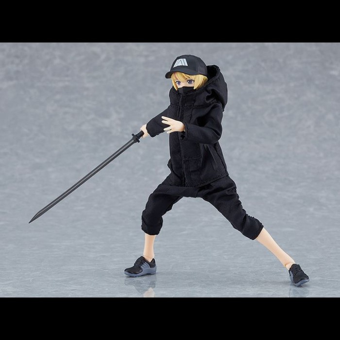 Jual Figma Female Body Yuki With Techwear Outfit Shopee Indonesia