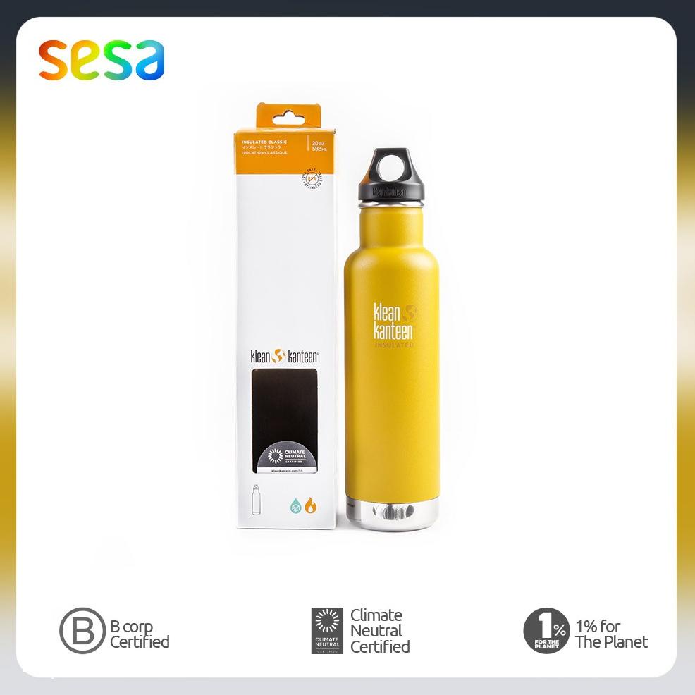 Jual Klean Kanteen Insulated Classic Lemon Curry 592 Ml Shopee Indonesia