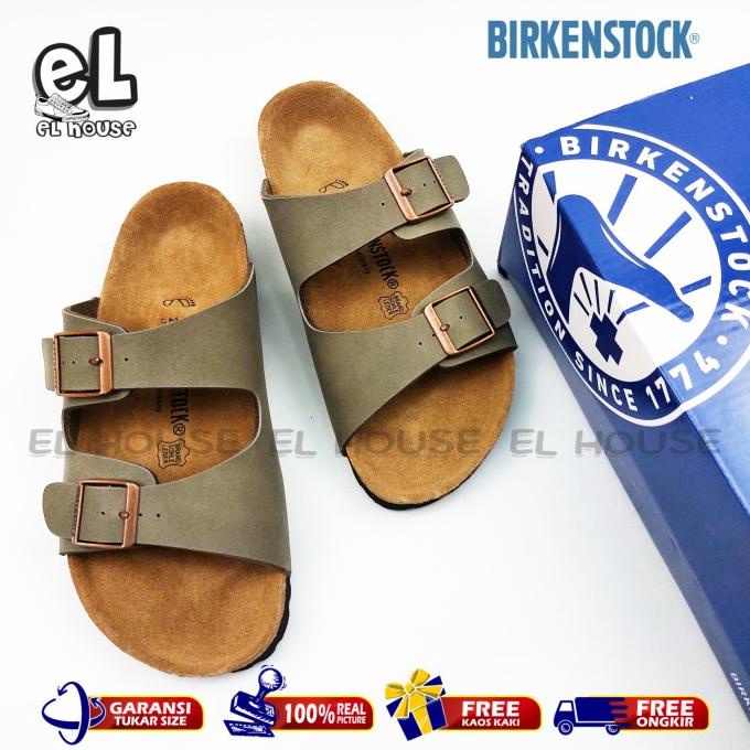Promo BIRKENSTOCK ARIZONA/SANDAL BIRKENSTOCK/SANDAL UNISEX/SANDAL KULIT