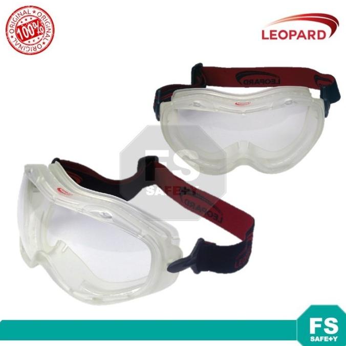 Jual Safety Goggle Kacamata Safety Bening Clear Anti Fog UV Goggles APD