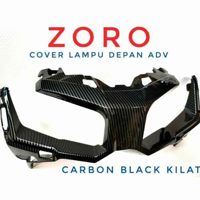 Jual Cover Lampu Depan Motor Adv Adv Carbon Karbon Original