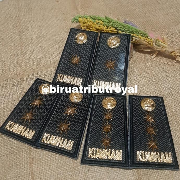 Jual Pangkat Pdh Kumham 4c , 4b , 4e Terbaru - Kemenkumham | Shopee ...