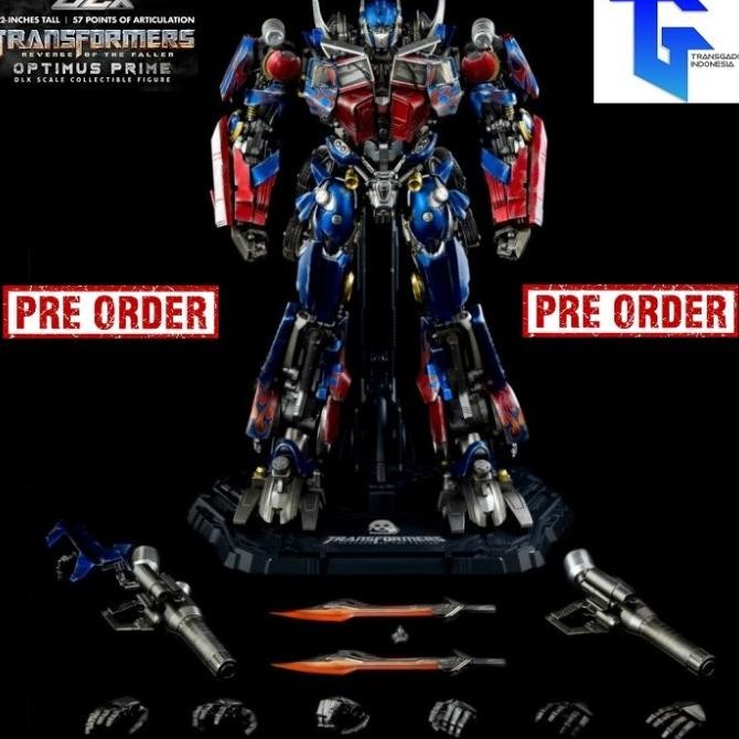 Jual Hot Sale Threezero Hasbro Optimus Prime Dlx Scale 3a Transformers Rotf Terbaru 5320