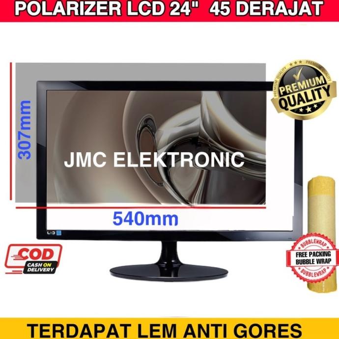 Jual Produk Unggulan] Polarizer Lcd 24 Inch 45 Derajat Polaris Lcd 24 ...