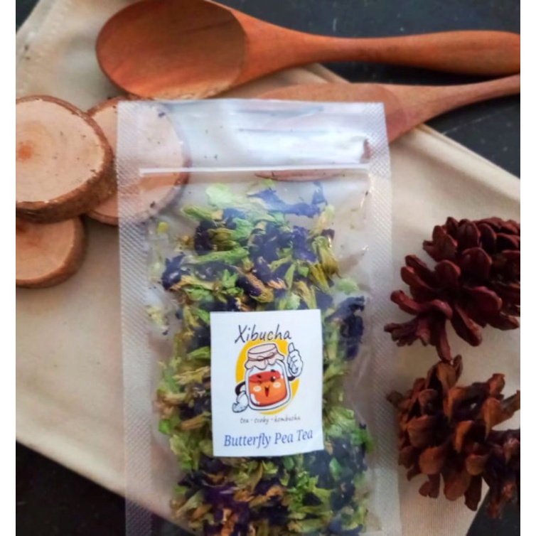 Jual Butterfly Pea Tea/ Teh bunga telang untuk fermentasi Scoby