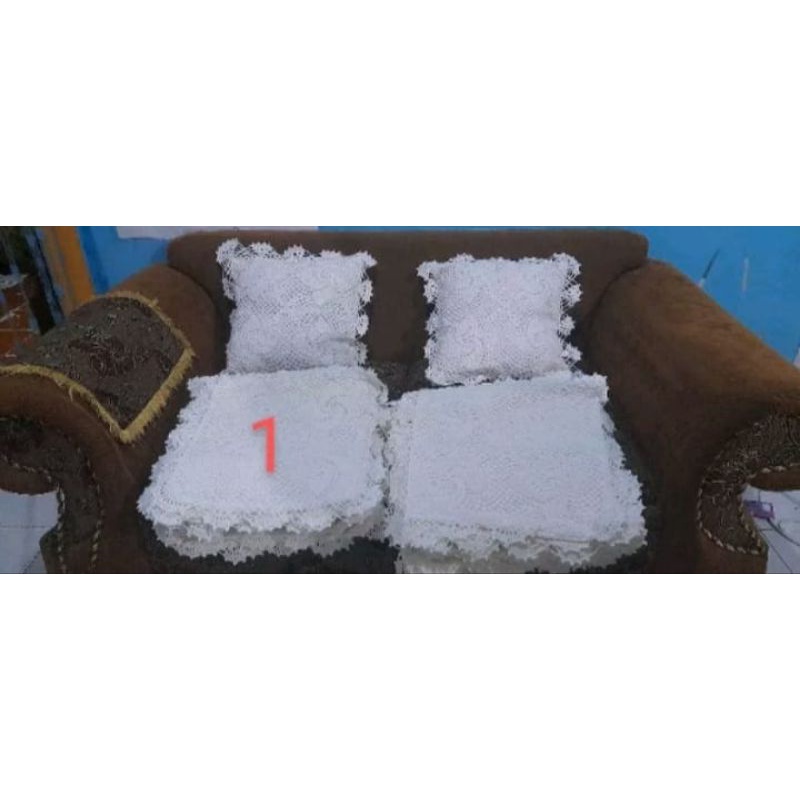 Jual Sarung Bantal Kursi Rajutan ukuran 40x40cm | Shopee Indonesia