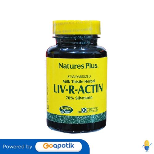 Jual NATURE'S PLUS LIV-R-ACTIN BOTOL 60 KAPSUL | Shopee Indonesia