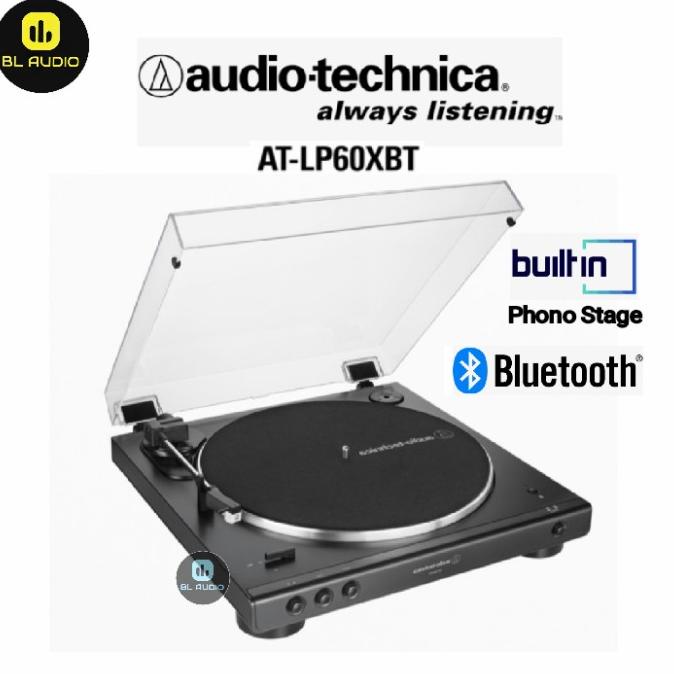 Jual Audio Technica AT LP60XBT lp60xbt vinyl player built in phono state