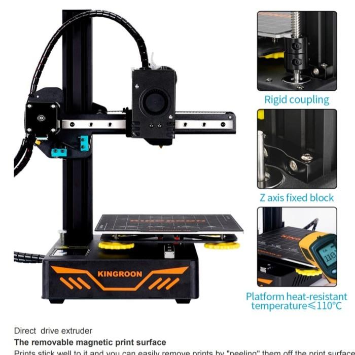Jual Kingroon Kp3S 3.0 Free Filament Sensor + Auto Bed Level | Shopee ...