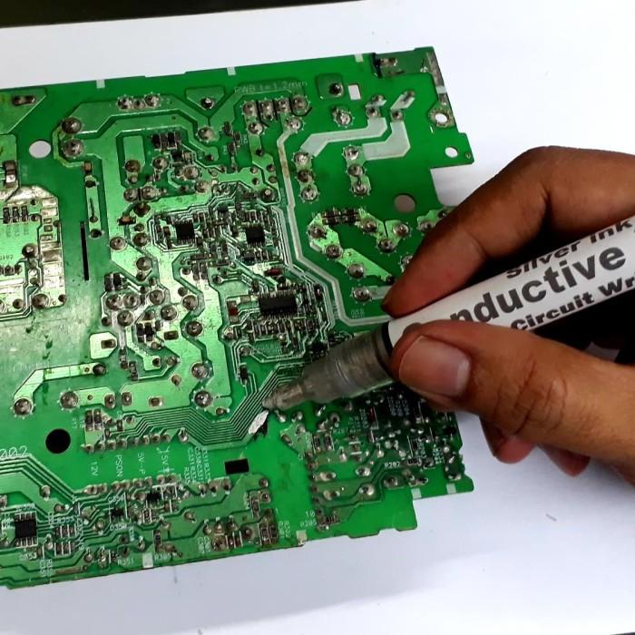 Jual Silver Conductive Marker / Spidol Penyambung Jalur Pcb | Shopee
