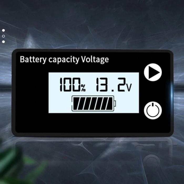 Jual Battery Voltage & Capacity Indicator 8V-100V Vrla Lithium Lifepo4