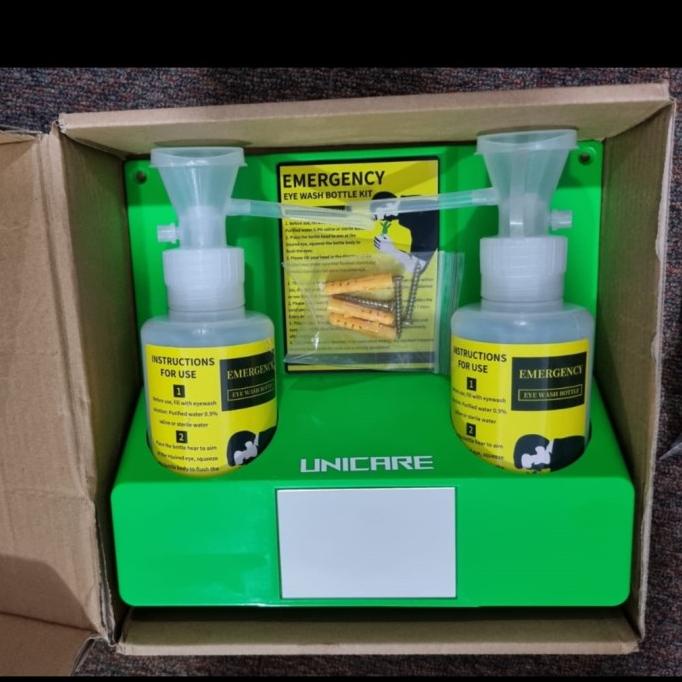 Jual Emergency Eye Wash Bottle Kit / botol eye wash emergency flushing