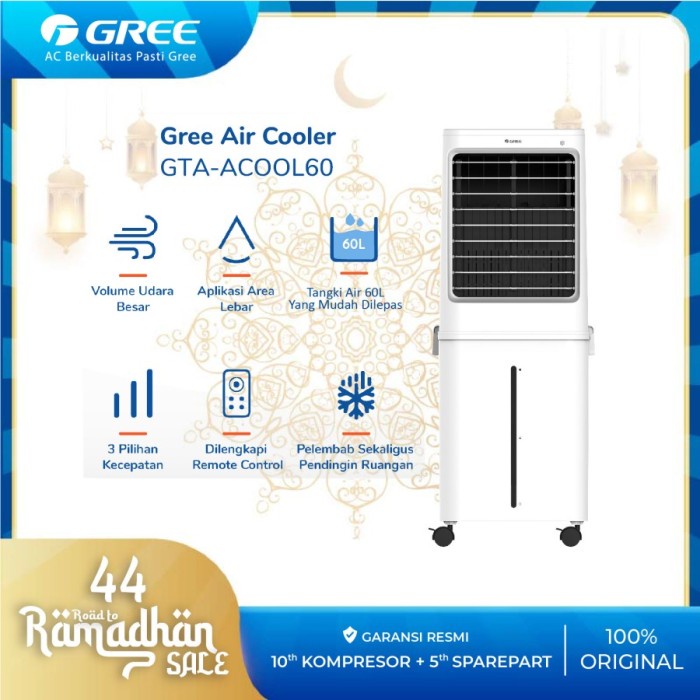 Jual Cooling Gree Air Cooler Gac - Acool60 | Shopee Indonesia