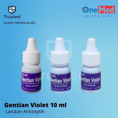 Jual Gentian Violet Onemed 10ml Obat Sariawan Shopee Indonesia