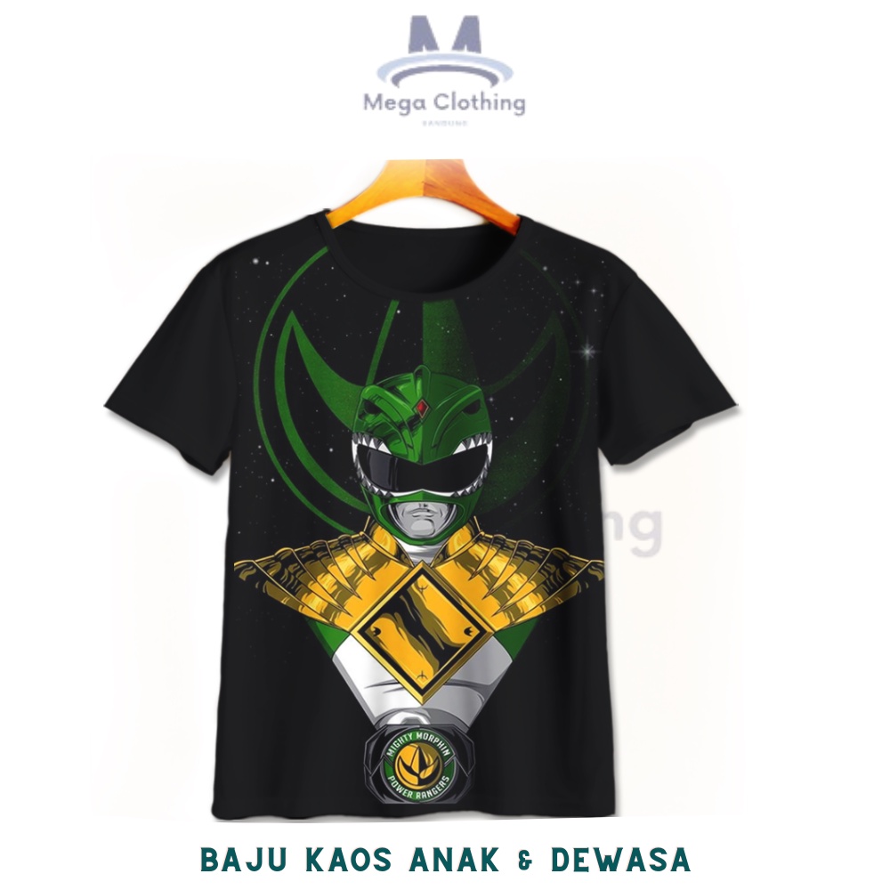 Jual Kaos Power Ranger v26 Anak & Dewasa - Baju Couple Anak & Dewasa ...