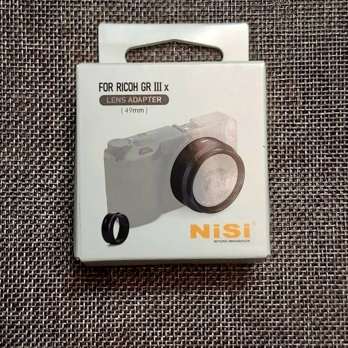 Jual Terlaris Lens Adapter By Nisi 49Mm For Ricoh Gr Iiix Gr3X Not