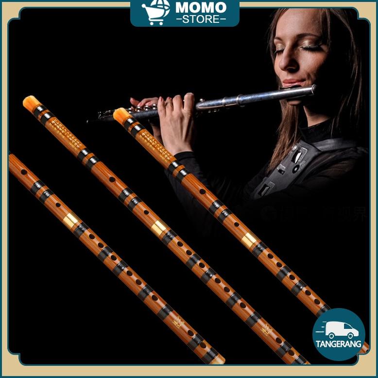 Jual Limited Seruling Bambu Dizi Flute Bamboo Woodwind Music Instrument ...