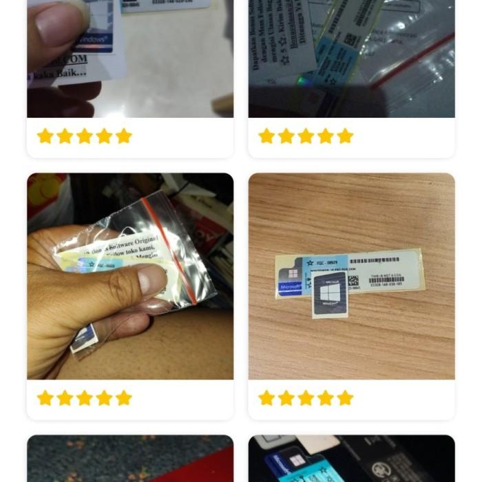 Jual Stiker Key Only. Win 10 Pro + Stiker Logo | Shopee Indonesia