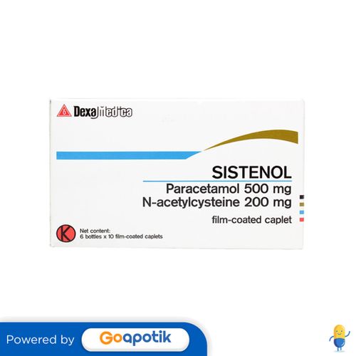 Jual SISTENOL BOX 60 TABLET | Shopee Indonesia