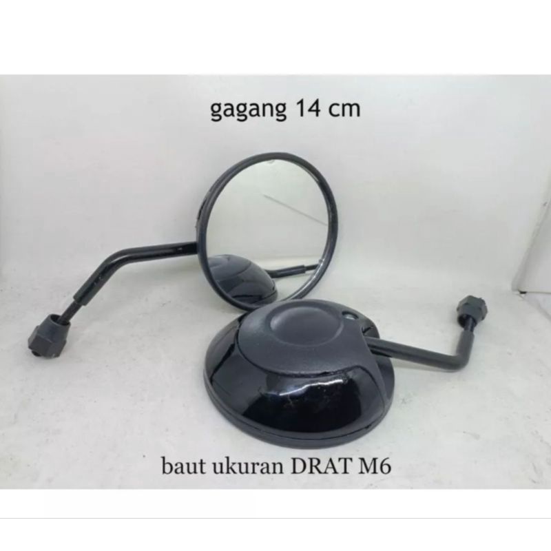 Jual Spion model Scoopy motor listrik drat m6 spion khusus untuk motor