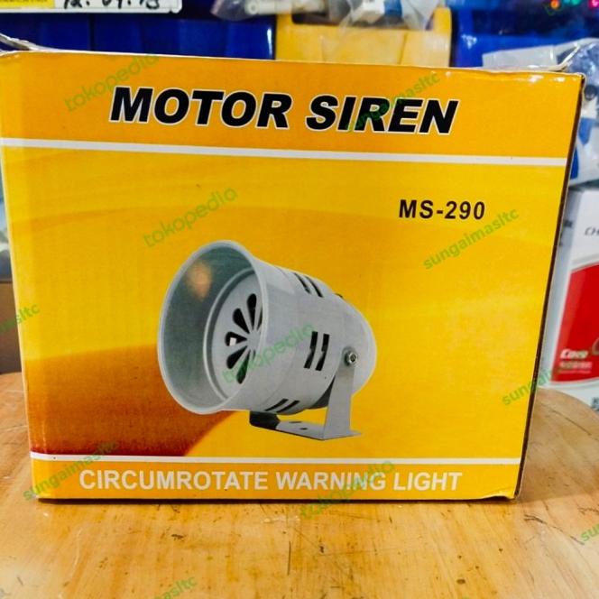 Jual Motor Sirine Ms-290 220 Volt Ac,24 Volt Dc,12Volt Dc Merk Ewig ...