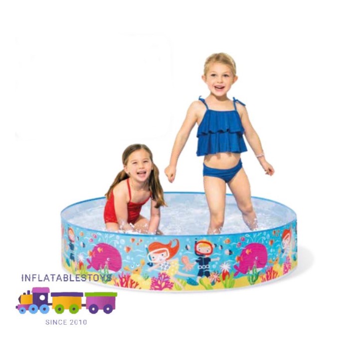 Jual Terlaris Kolam Renang Anak Intex Tanpa Pompa Snapset Pool 58477 ...
