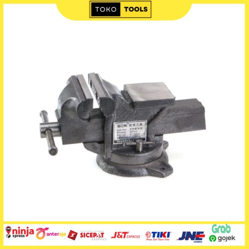 Jual Catok Paron Ragum Besi Bench Vice Vise Alat Jepit 10 Inch | Shopee ...