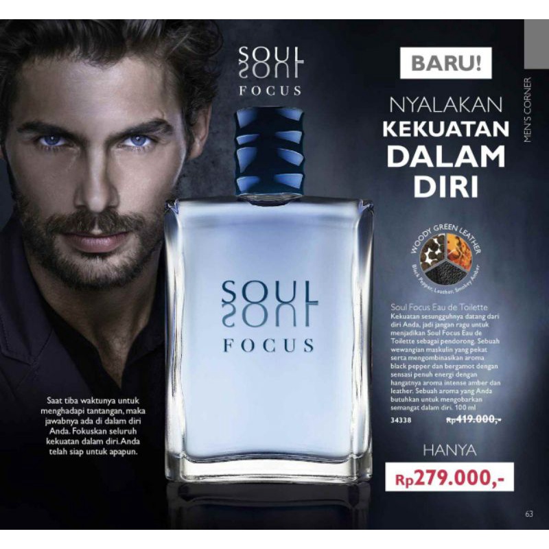 Jual Oriflame Perfume Soul Focus Shopee Indonesia