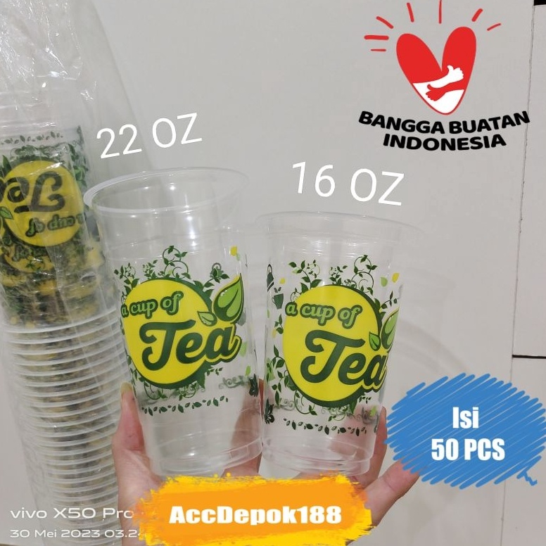 Jual Ready Gelas Es Teh Manis Gelas Es Tea Gelas Merek Starindo Motif Tea A Cup Of Tea 2645