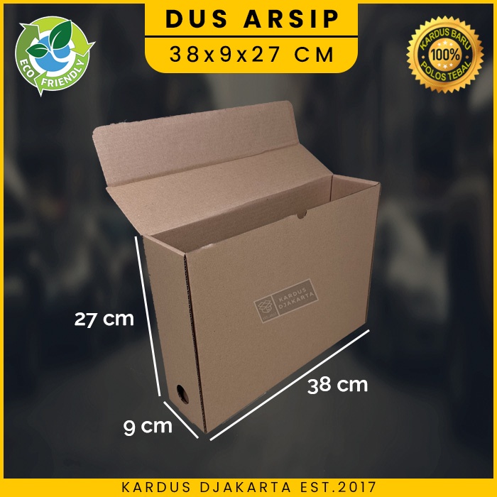 Jual Kardus Arsip / Box File / Kotak Arsip 38x9x27 cm | Shopee Indonesia