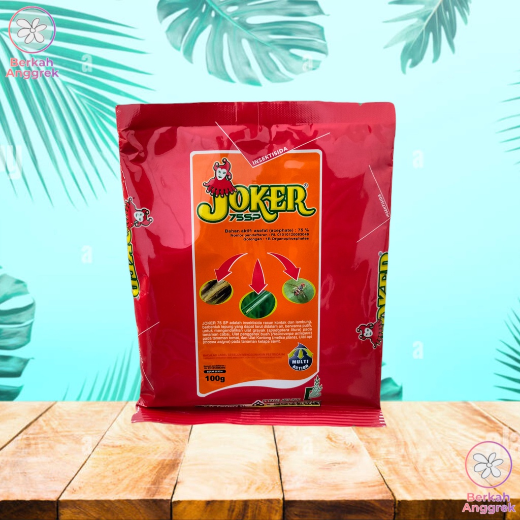 Jual Joker 100 Gram Asefat Insektisida Joker 75SP 100 Gram | Shopee ...