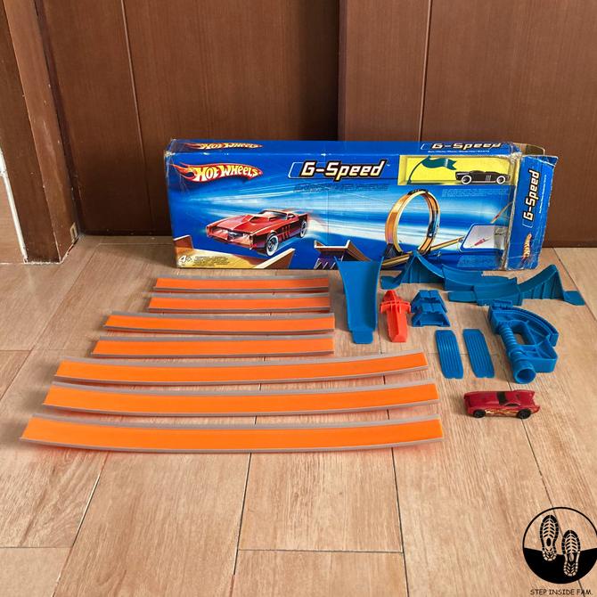 Hot Wheels Track Set G Force Track Set with The Gov ner