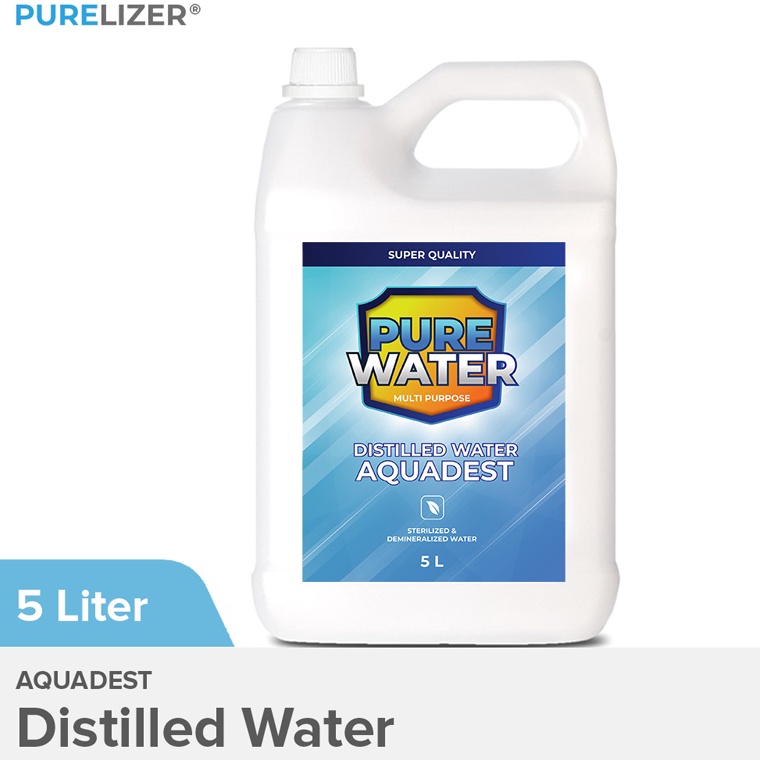 Jual Laku Keraz Pure Water Aquadest Distilled Water 5 Liter Air Suling 5000 Ml Shopee Indonesia 4874