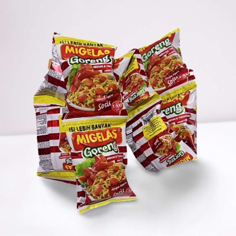 Jual Migelas Mi Gelas 1 Renceng isi 10 Bungkus All Variants Mie Instant ...