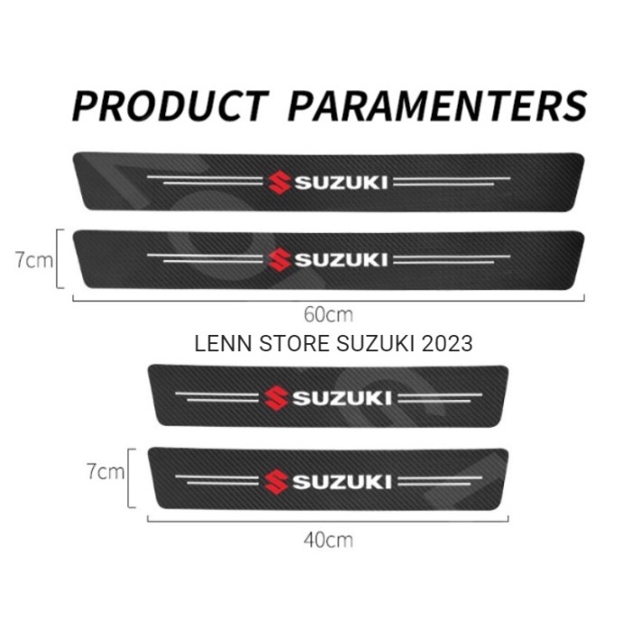 Jual Stiker Pelindung Sill Plate Pintu Mobil Suzuki XL7 2022 2023 2701