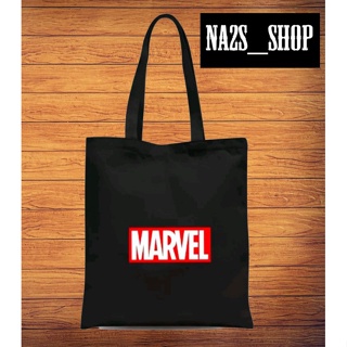 Tote Bag Miniso Marvel, Barang Mewah, Tas & Dompet di Carousell