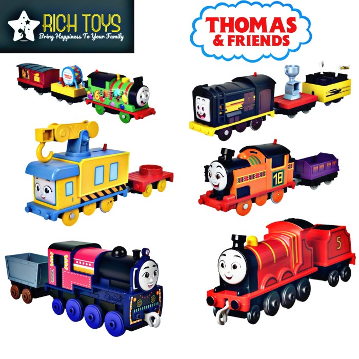 Jual Thomas And Friends Train Push Along Metal Engine Mainan Kereta