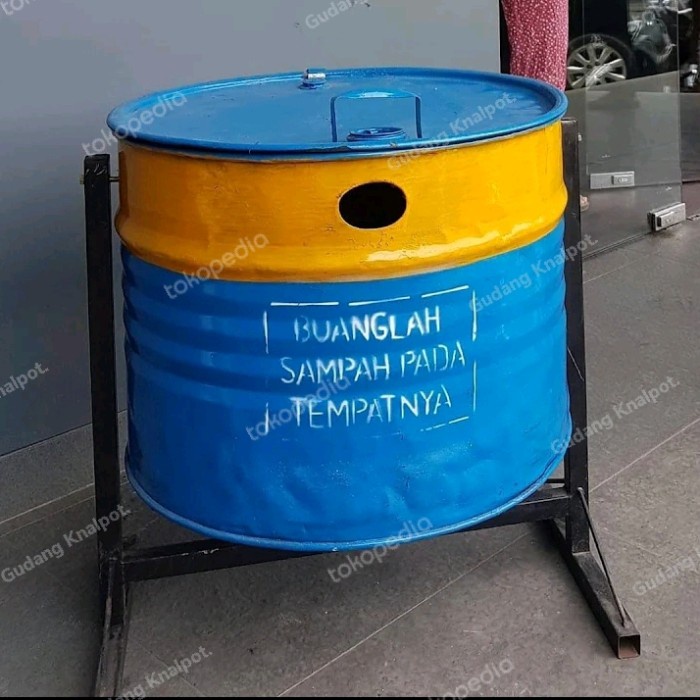 Jual Tong Sampah Drum 100 Literbakpembakaran Sampahtiang Gantung Original Shopee Indonesia 6851