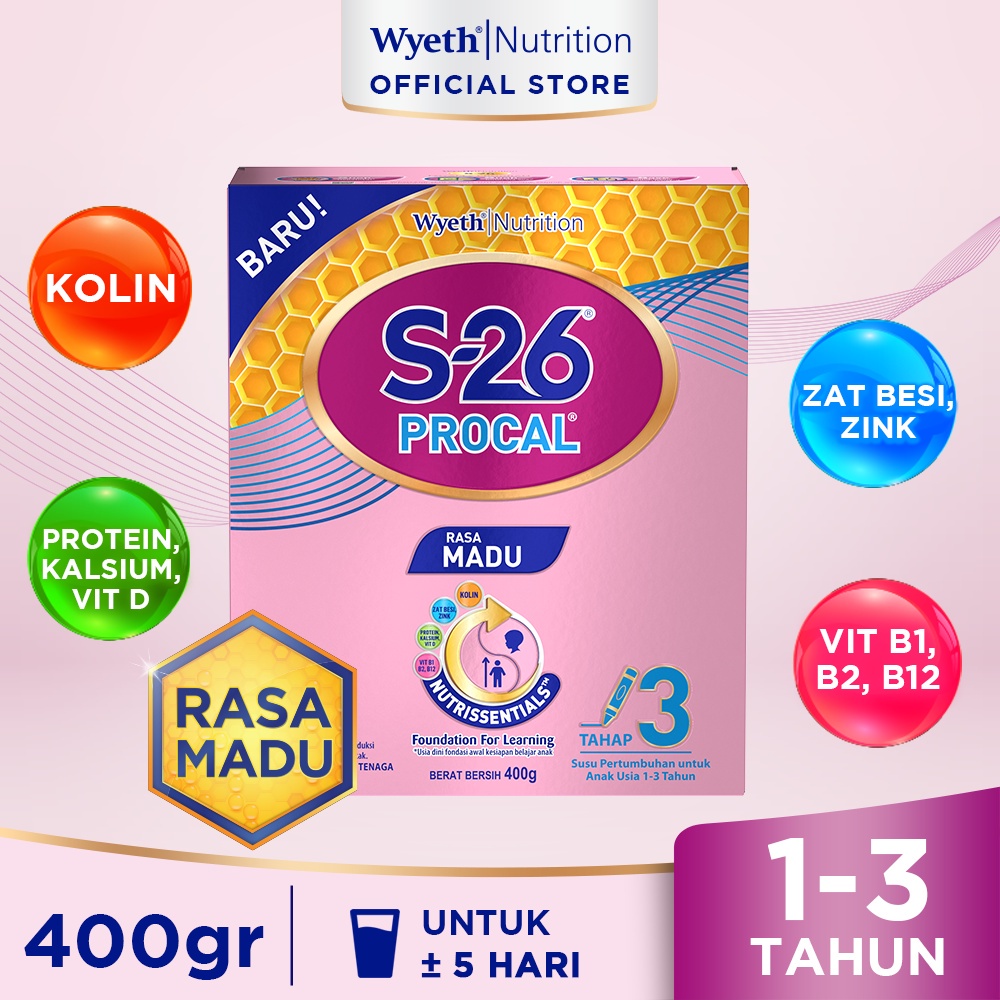 Jual S-26 Procal HONEY Pouch 400g | Shopee Indonesia