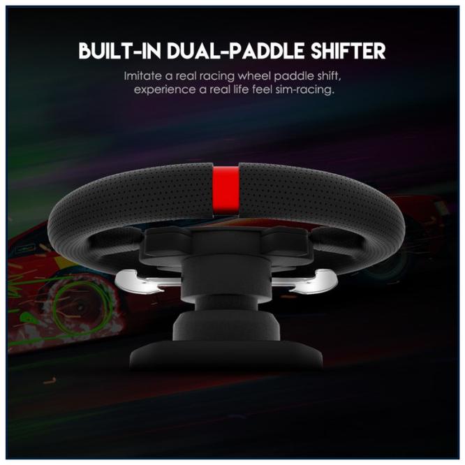 Jual Fantech Rs1 Racing Steering Wheel Simulator Force Feedback ...