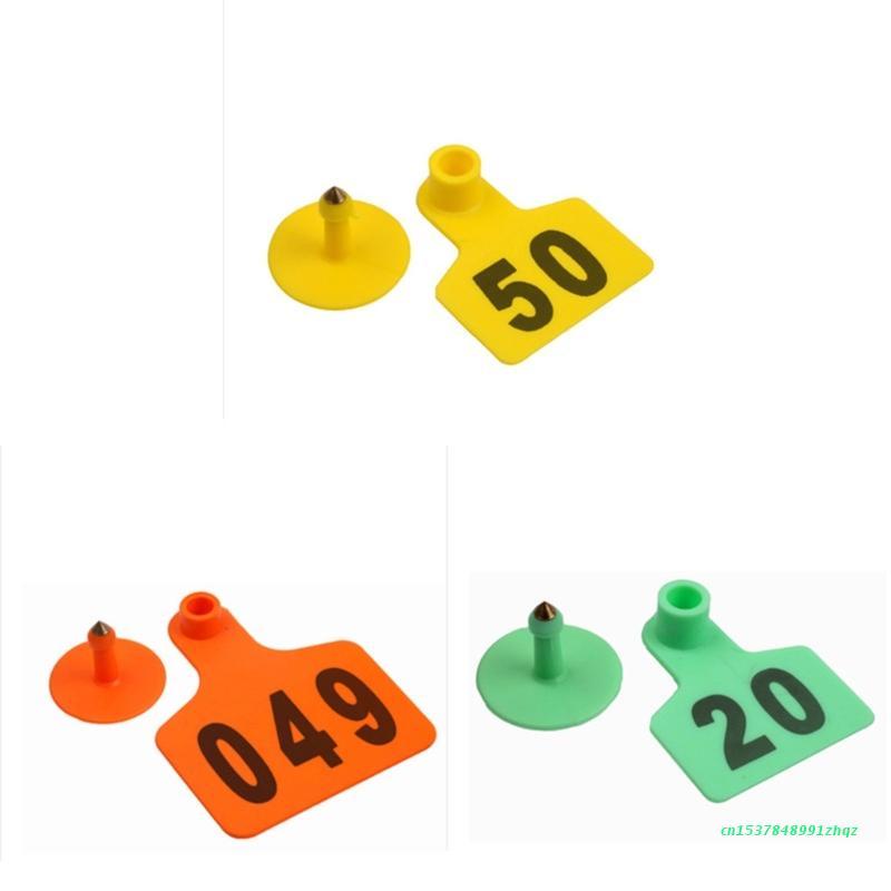 Jual Ear tag Nomor Ukuran Large Ukuran 6X7 cm Untuk Babi Dan Sapi 100 ...