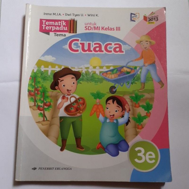 Jual Buku Tematik kelas 3 Erlangga kurtilas revisi | Shopee Indonesia