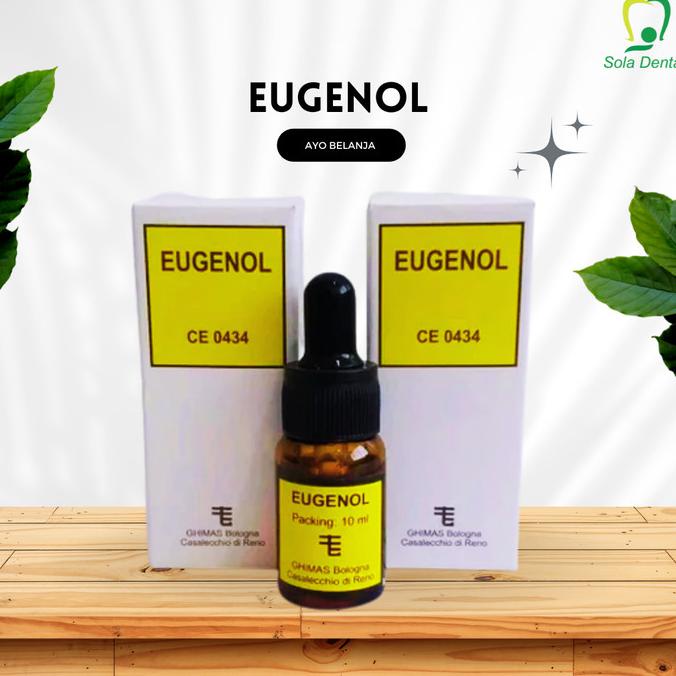 Jual EUGENOL DENTAL EUGHENOL GHIMAS MINYAK CENGKEH ISI 10 ML | Shopee ...