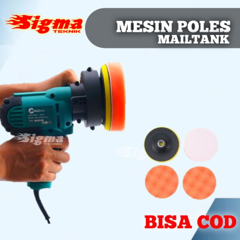 Jual Mesin Poles Mailtank Inch Lengkap Spoon Busa Dan Woll Mesin Poles Motor Pole Mobil Poles