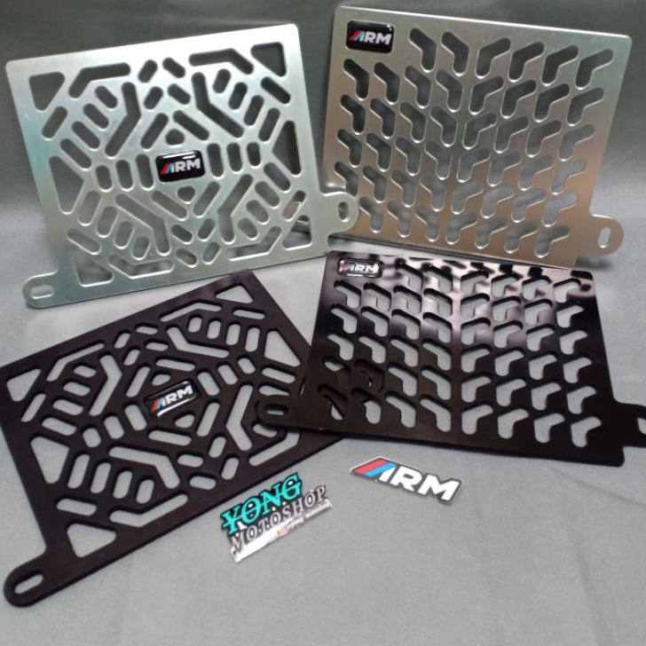 Jual Restock Cover Radiator PATTERN & CYBER Full CNC ARM Arumi Yamaha ...