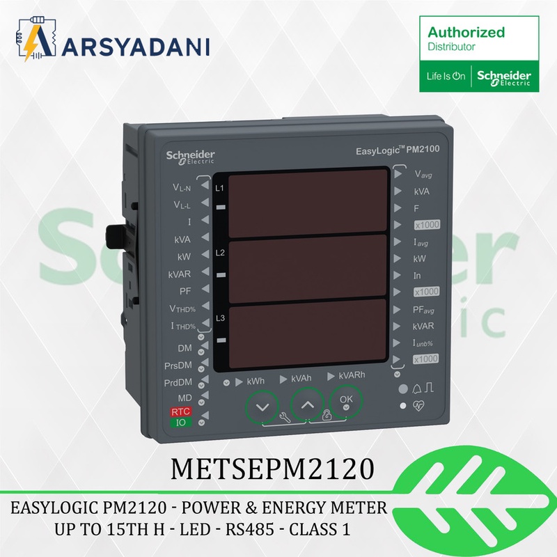 Jual METSEPM2120 Schneider EasyLogic PM2120 Power & Energy meter