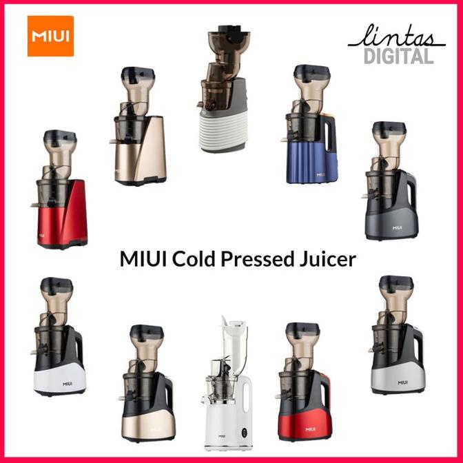 Jual Miui Slow Juicer Cold Press Prd 43Rpm Limited Edition Shopee