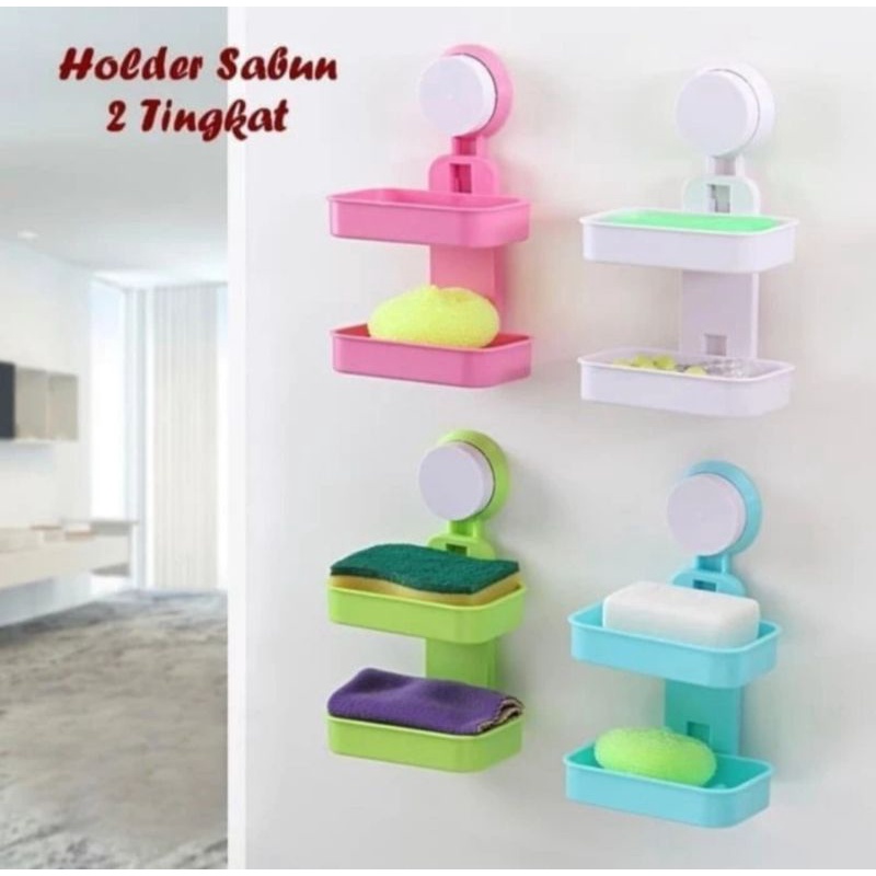 Jual RO Rak Sabun 2 Susun Soap Box | Shopee Indonesia