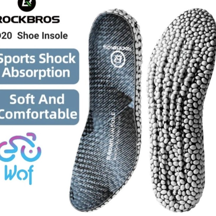 Jual Termurah dan terbaik ROCKBROS D20 Shoes Insoles Comfortable Boost ...
